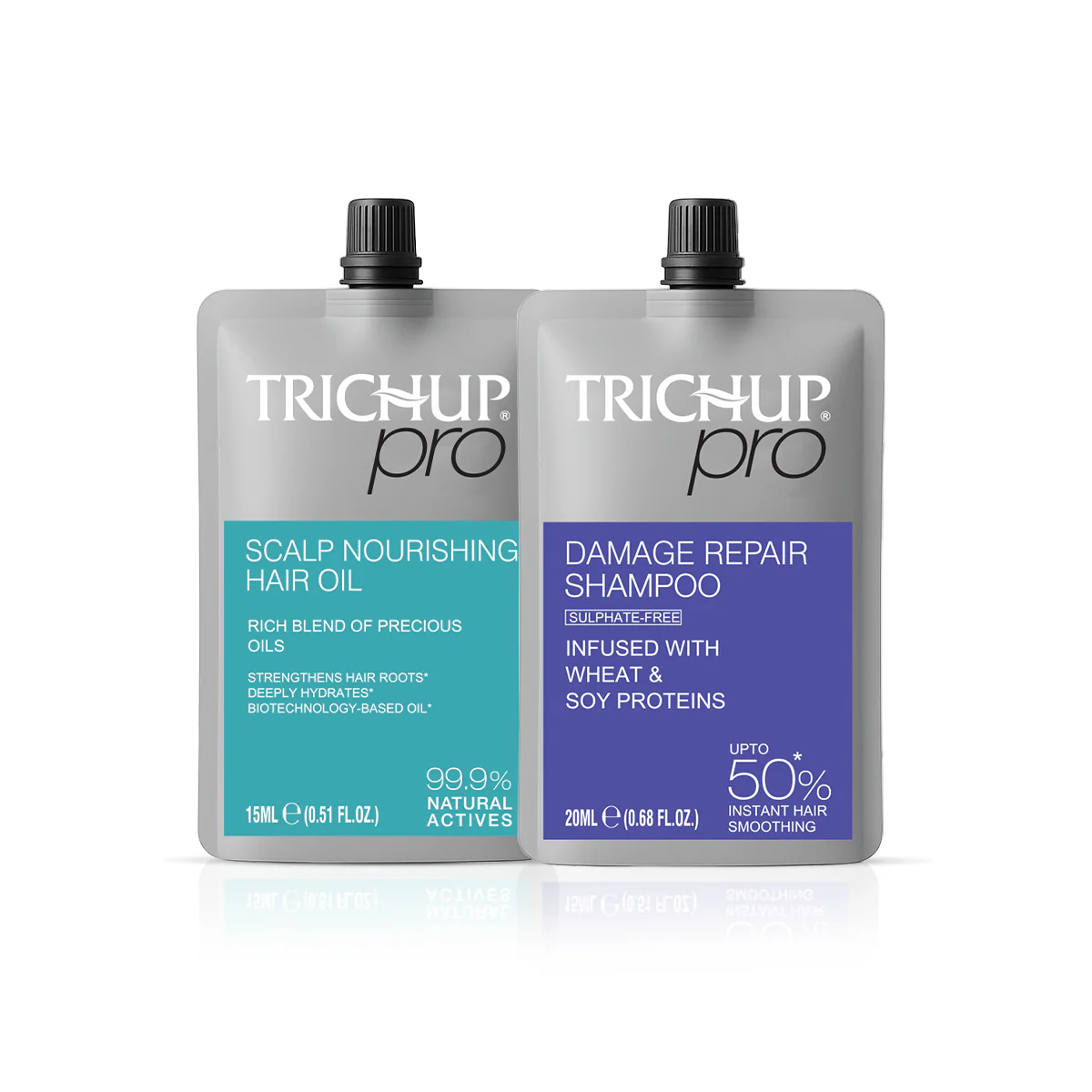 🎁 Trichup Pro Mini Kit – Damage Repair & Scalp Nourishment for Dry, Frizzy & Damaged Hair - 35ml
