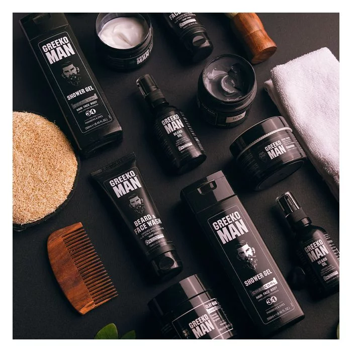 Greeko Man Charcoal Clay Mask - Infused with Activated Charcoal & Menthol - Absorbs Excess Oil, Dirt & Impurities - Makes Skin Refreshed, Glowing & Flawless - Image 6