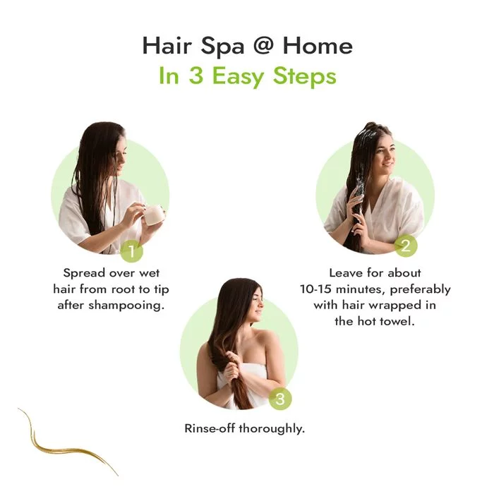 Trichup Almond Protein Hair Mask with Aloe Vera Gel - Salon like Hair Spa at Home - Repairs Damaged & Rough Hair - Prevents Thinning Hair, Strengthens Hair Fibers & Boosts Hair Elasticity - Image 6