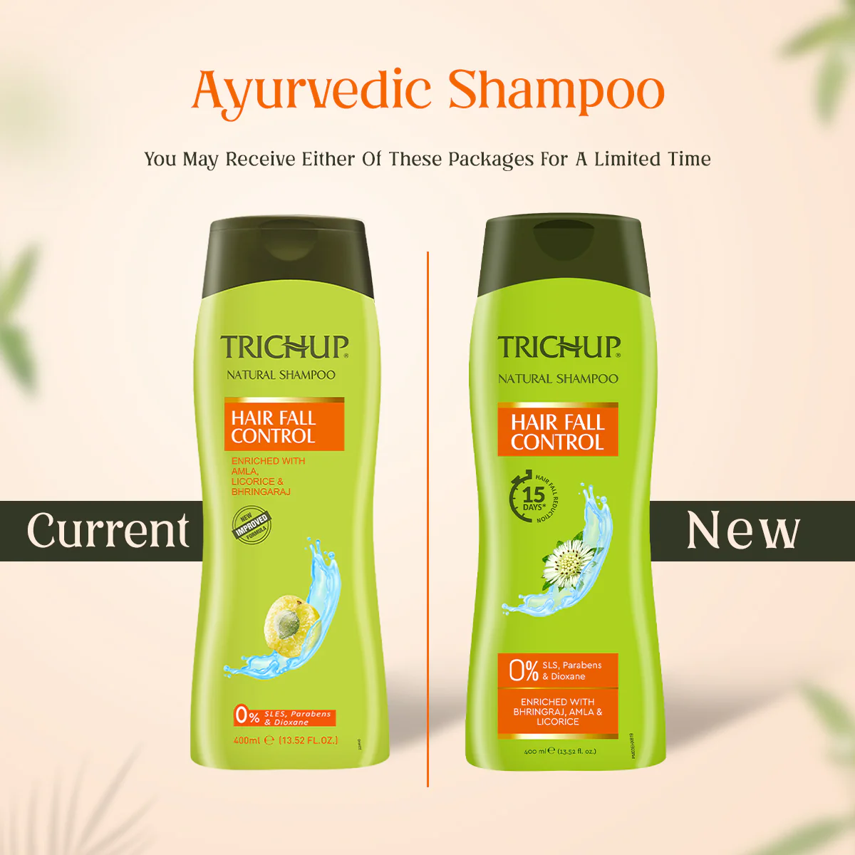 Trichup Hair Fall Control Natural Shampoo - Enriched with Bhringraj - Cleanse Your Hair Effectively & Protect From Breakage - Get Healthy & Shiny Hair All Day Long - Image 10