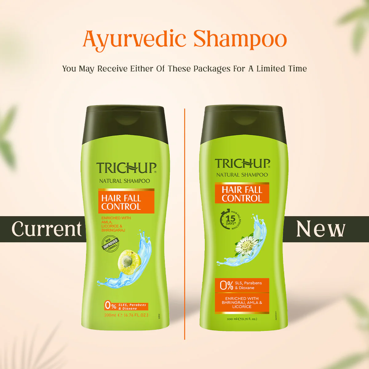 Trichup Hair Fall Control Natural Shampoo - Enriched with Bhringraj - Cleanse Your Hair Effectively & Protect From Breakage - Get Healthy & Shiny Hair All Day Long - Image 11