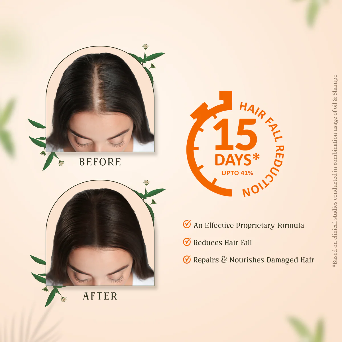 Trichup Hair Fall Control Shampoo & Hair Mask Kit - Enriched with Amla, & Bhringraj - Helps to Reduce Hair Fall, Strengthens Your Hair follicles & Improves Hair Texture - Image 3