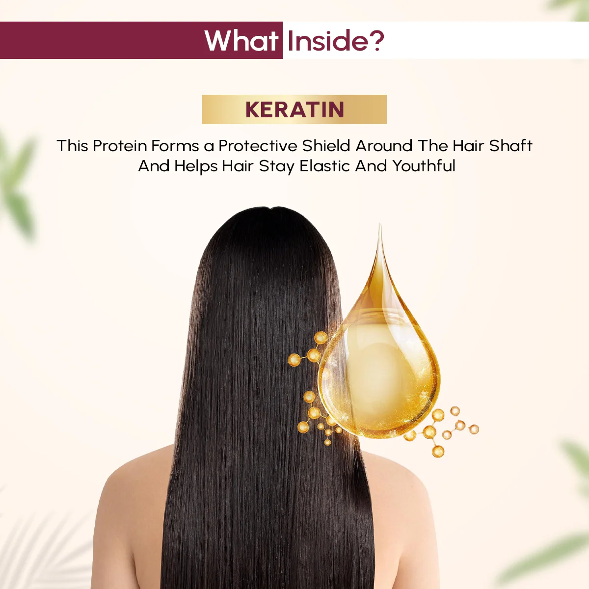 Trichup Keratin Shampoo, Hair Mask & Hair Cream - Fortified with Keratin Protein - Hair Spa at Home Kit For Intense Damaged Hair Repair - Rebuild the Strength & Reduce Breakage of Your Hair - Image 4