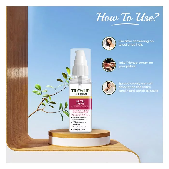 Trichup Nutrishine Hair Serum - Image 4