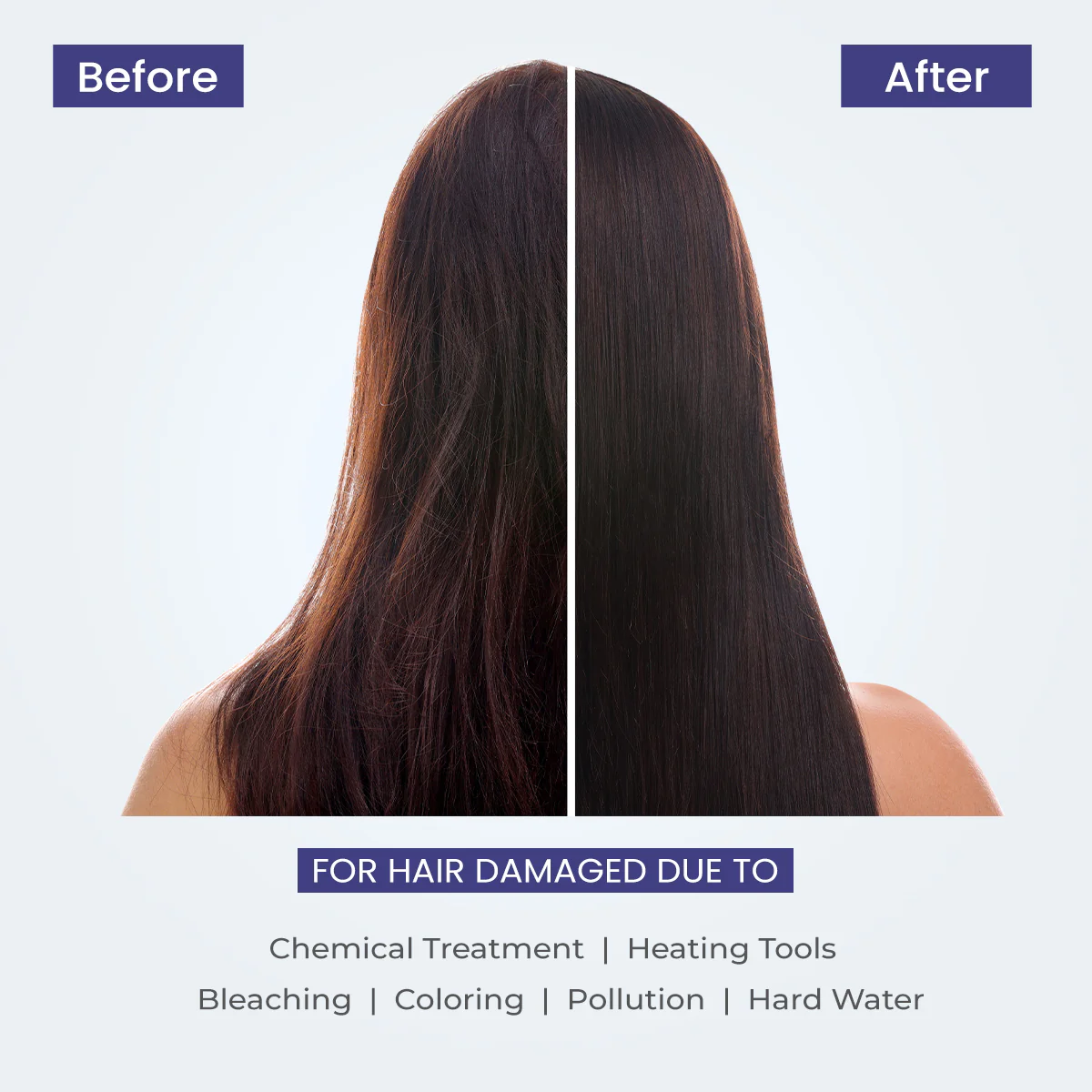 Trichup Pro Damage Repair & Instant Smoothing Hair Care Combo for Dry Frizzy Hair (Set of 2)- Hair Oil Serum 100 ml + Hair Mask 200 ml | Control Breakage, Damage Protection | Reduce Split Ends - Image 10