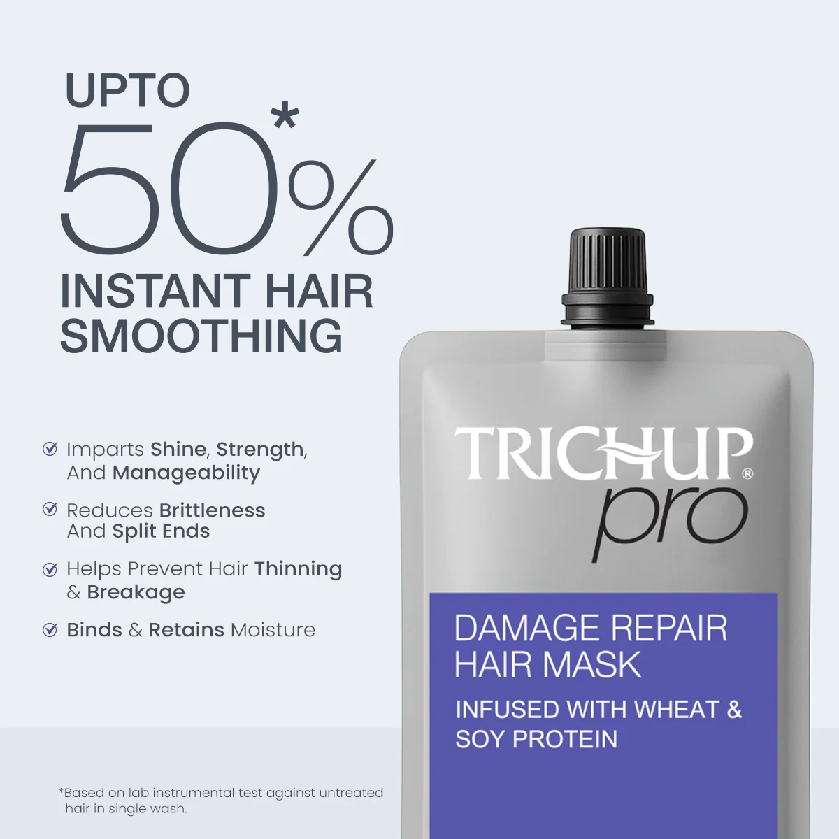 Trichup Pro Mini Kit – Damage Repair & Scalp Nourishment for Dry, Frizzy & Damaged Hair | Root-to-Tip Cleansing & Nourishment | Sulphate & Paraben Free | 70ml - Image 5