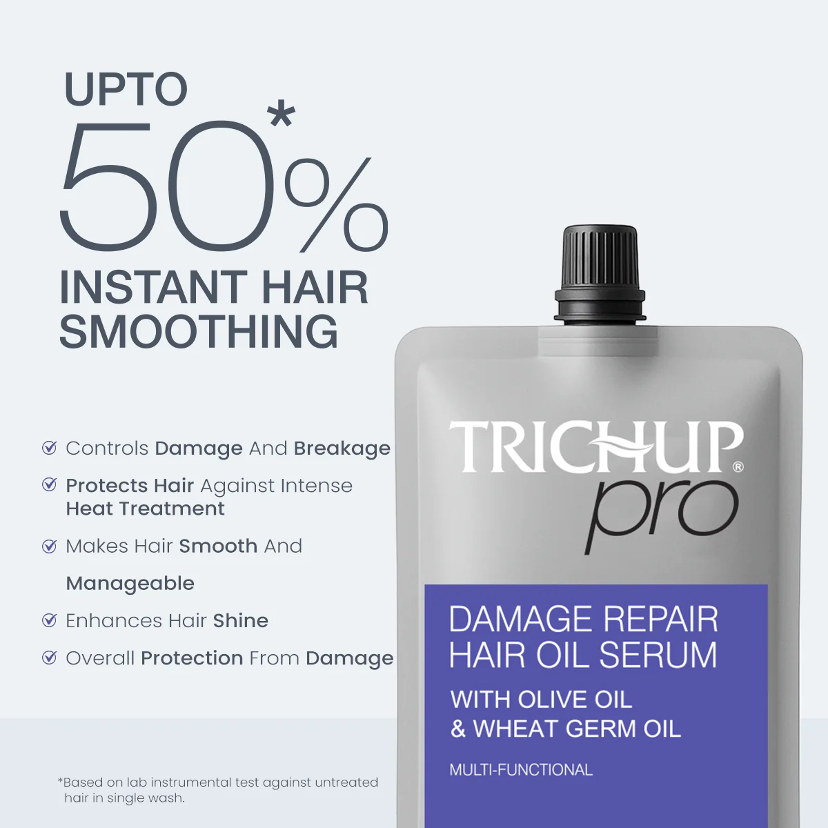 Trichup Pro Mini Kit – Damage Repair & Scalp Nourishment for Dry, Frizzy & Damaged Hair | Root-to-Tip Cleansing & Nourishment | Sulphate & Paraben Free | 70ml - Image 6