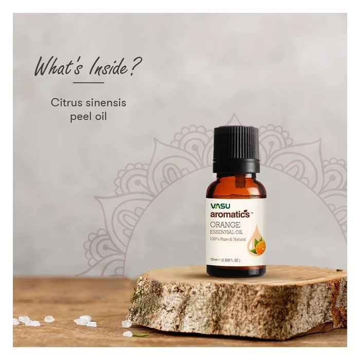 Vasu Aromatics Orange Essential Oil - 100% Pure and Natural - Image 3