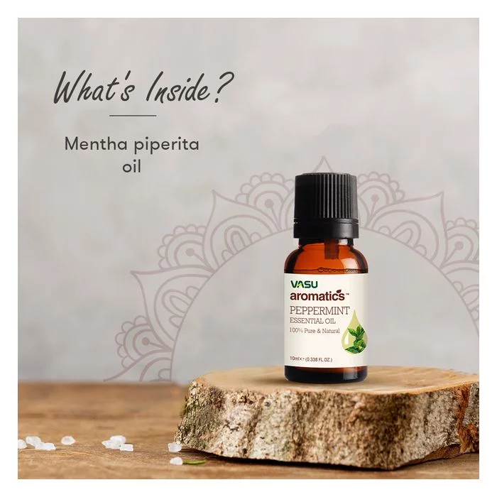 Vasu Aromatics Peppermint Essential Oil - 100% Pure and Natural - Image 3