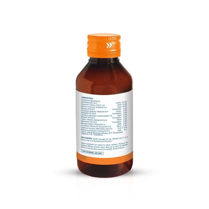 Vasu Dazzle Oil for Pain Relief - 60ml (Pack of 2) - Image 3