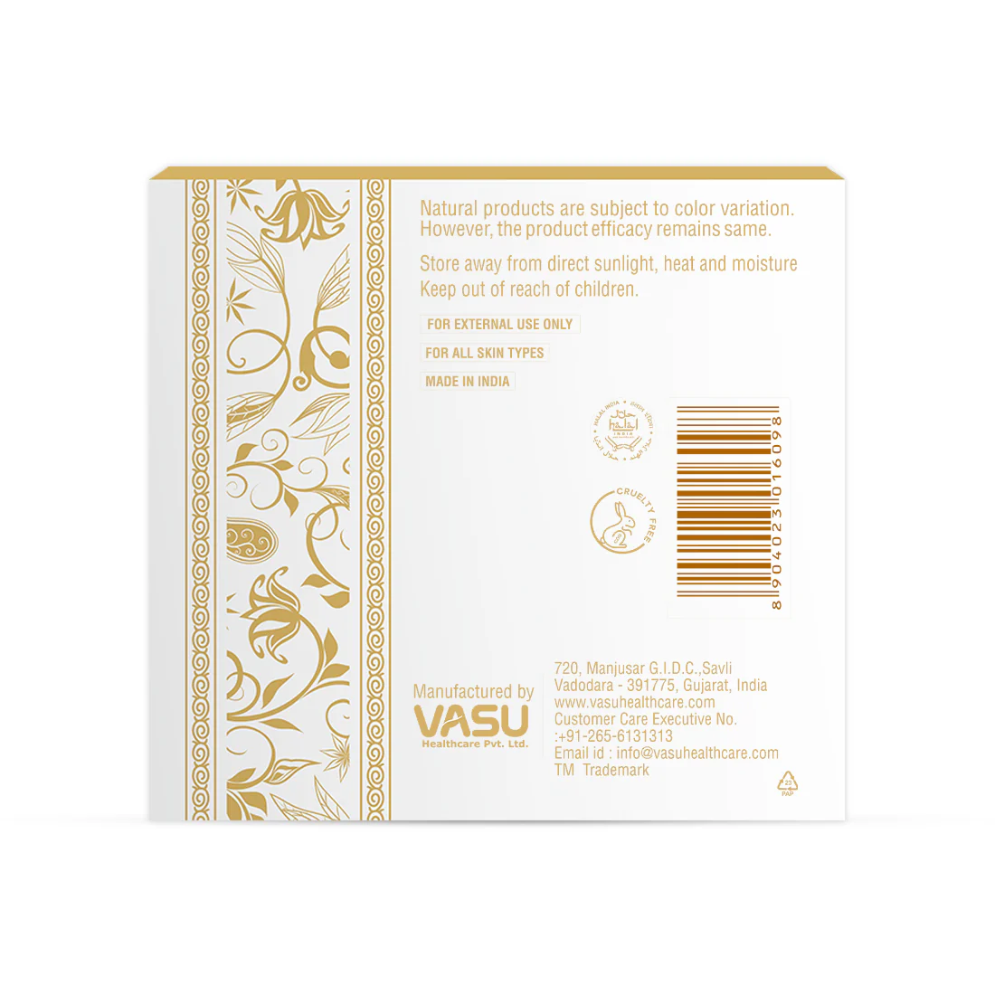 Vasu Facial Beauty Gel Cream - Enriched with Kumkumadi Tailam - Age Revitalizing - Reduce Hyperpigmentation & Age Spots - Novel Gelling Technology - Specially Formulated For Oily & Acne-prone Skin - Image 10