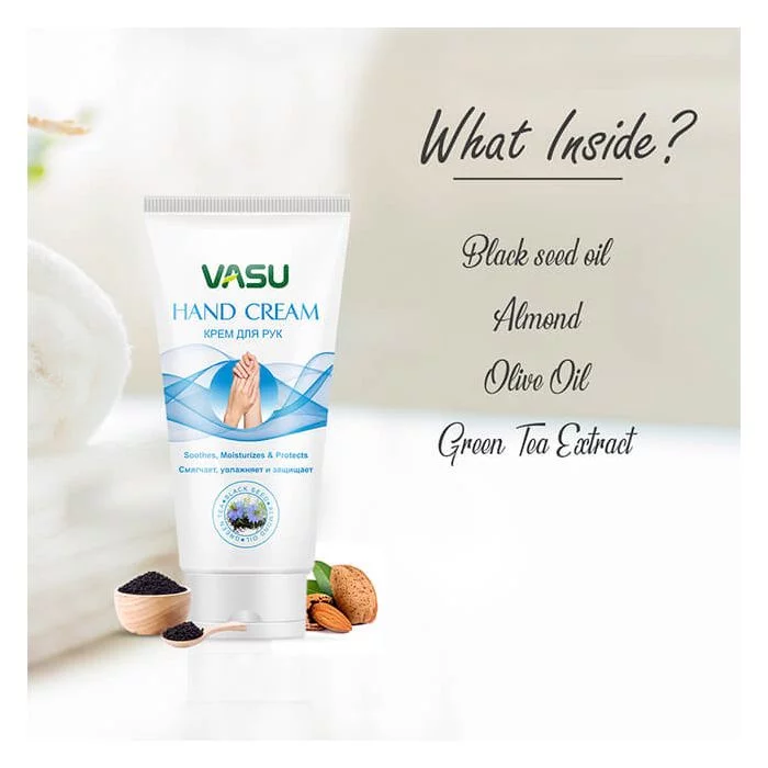 Vasu Naturals Hand Cream - 60ml (Pack of 2) - Image 4