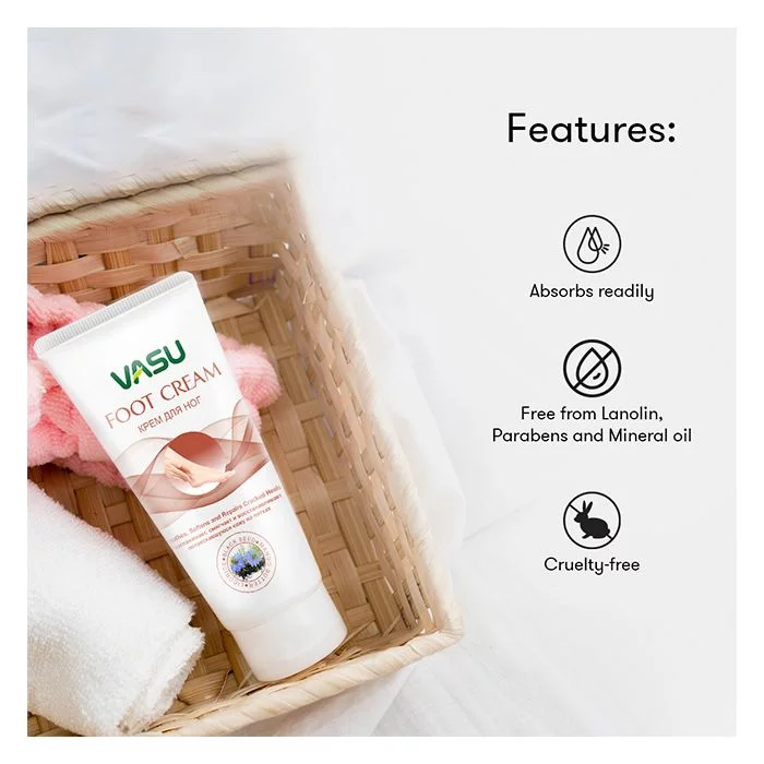Vasu Naturals Hand, Foot And Face Cream For Total Skin Care - Image 5