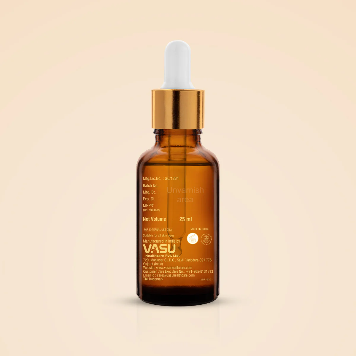 Vasu Facial Beauty Oil - Enriched with Kumkumadi Tailam -Age Revitalizing - Reduce Hyperpigmentation & Age Spots - Gives A Natural Glow To Your Face – 100% Natural - Image 9